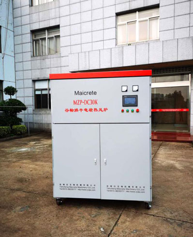 Mzp-dc30k electromagnetic hot blast stove for grain drying